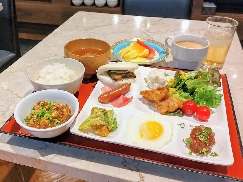 朝食ビュッフェ