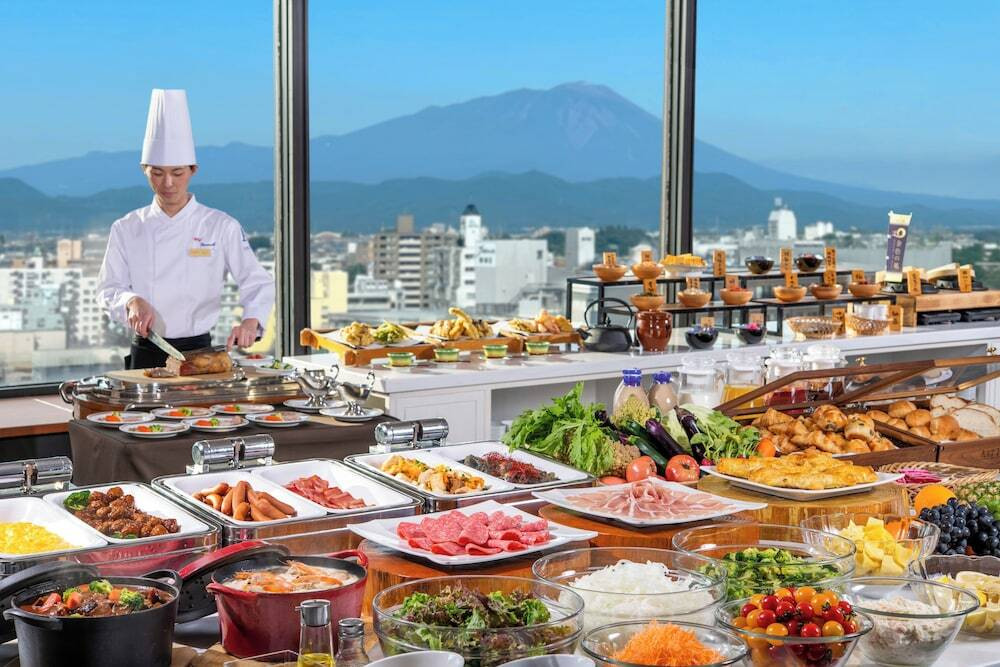 朝食ビュッフェ