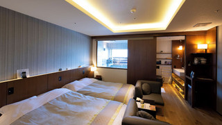 洋室ツイン　スタンダードルーム　露天風呂付　禁煙