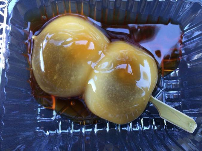 歴史ある修善寺で
和スイーツをゲット / 2