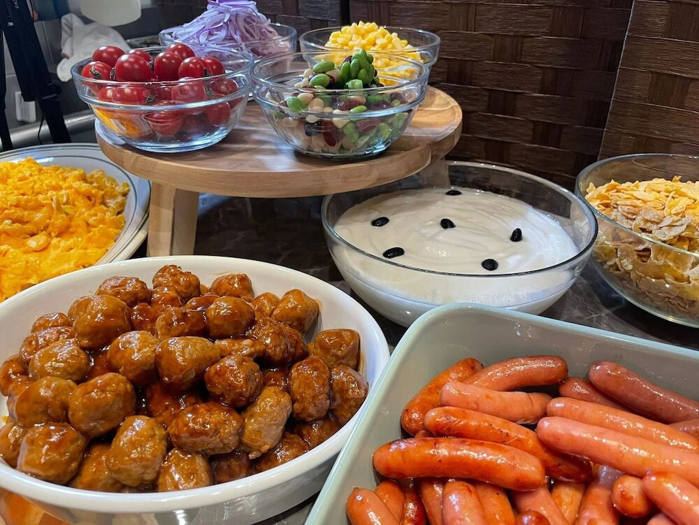 朝食ビュッフェ