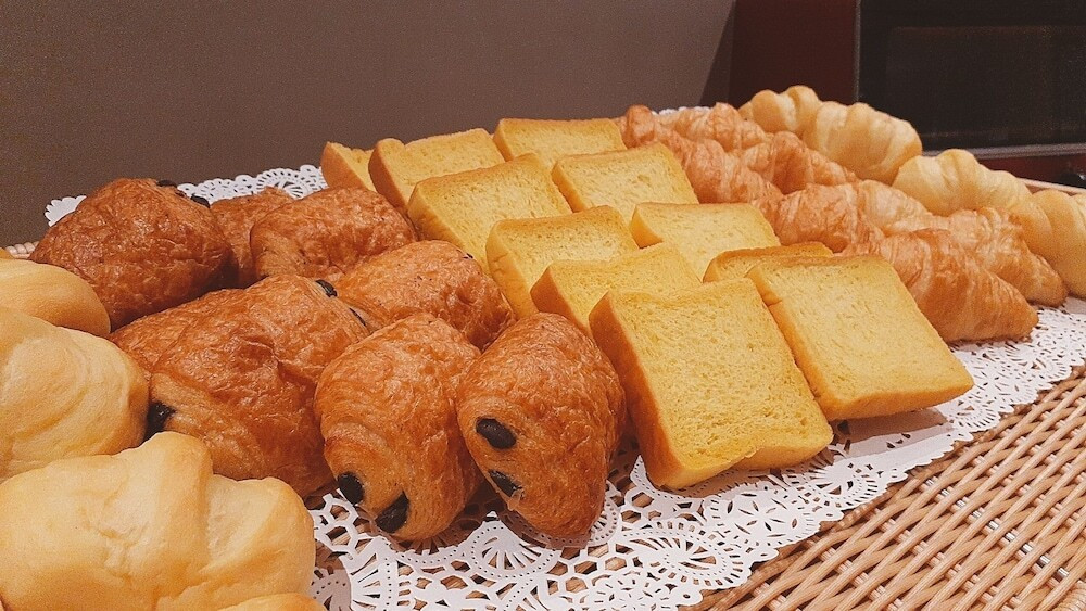 朝食ビュッフェ