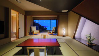 [206]露天風呂付き客室／和室15畳+広縁　:部屋食