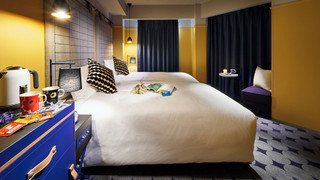 リバービューツインルーム 110cmベッド x 2台 禁煙