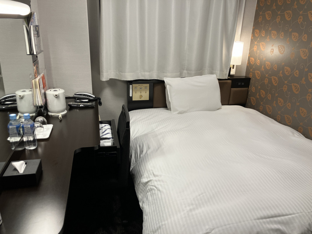 コンパクトなアパ標準の客室