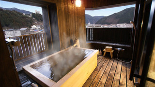 森山館露天風呂付き客室