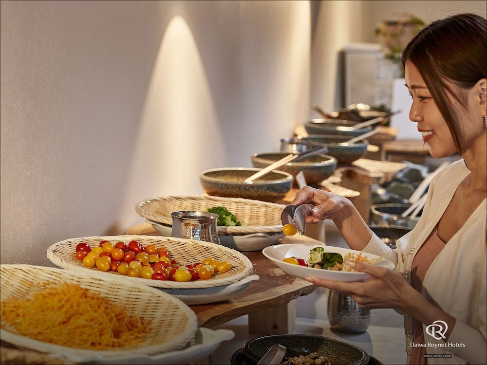 朝食ビュッフェ