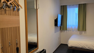 ベーシック ダブルルーム ダブルベッド 1 台 禁煙 冷蔵庫