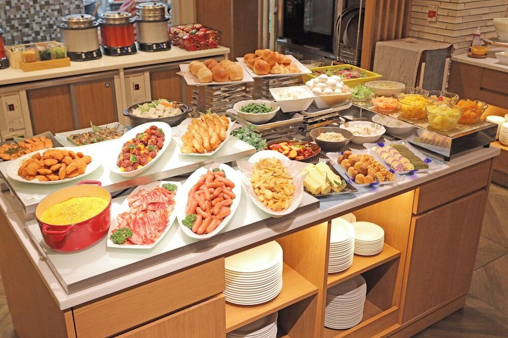 朝食ビュッフェ