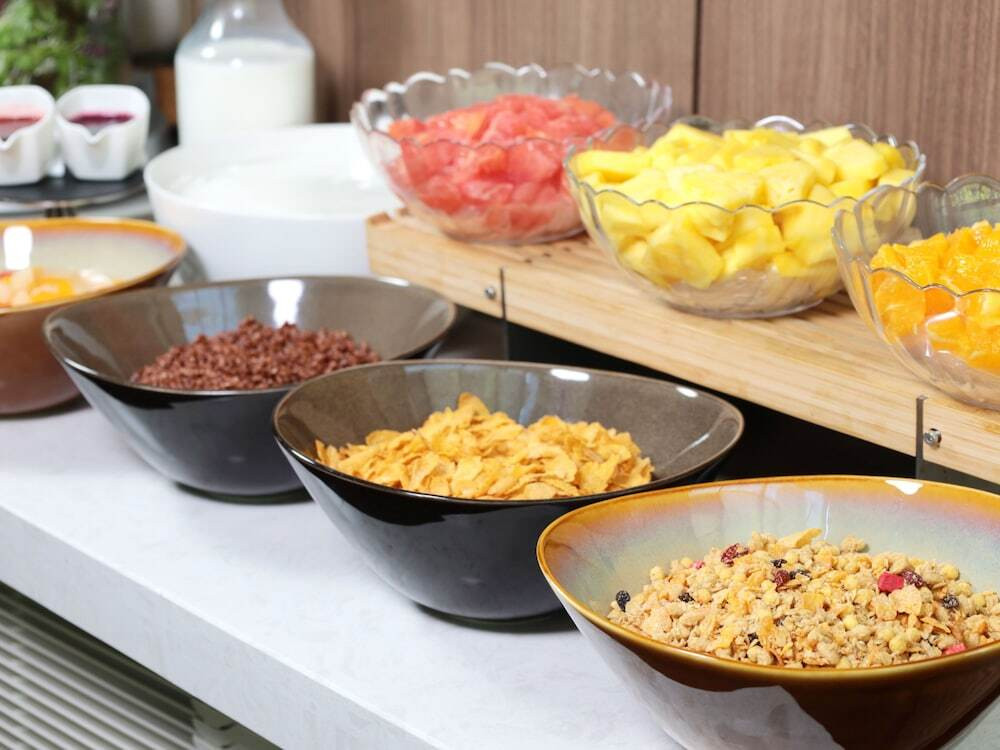 朝食ビュッフェ