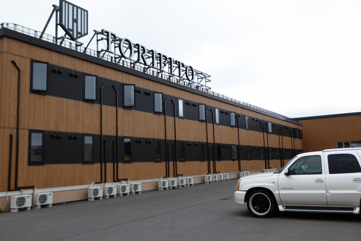 ２階建て　建坪は広いので館内をかなり歩くことになる