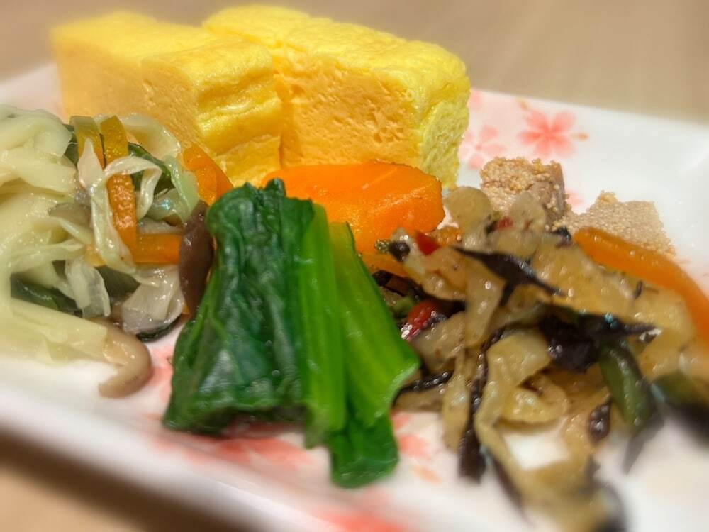 朝食ビュッフェ