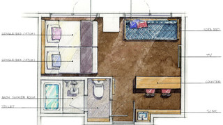 デラックス ツインルーム 禁煙