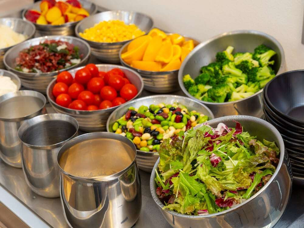 朝食ビュッフェ