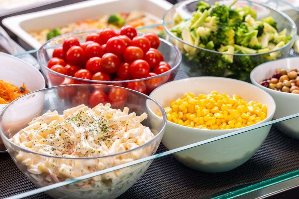 朝食ビュッフェ