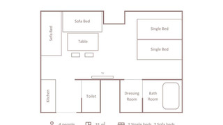 デラックスファミリールーム 禁煙