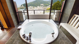 オーシャンビュー絶景ジャグジーバス付ツイン 禁煙 (55sqm)