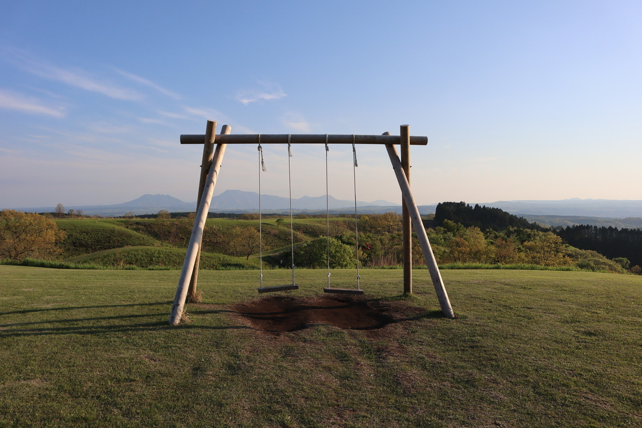 絶景ブランコに絶景露天。広々とした高原で羽を伸ばそう♪4242878