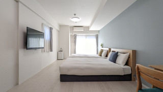 シティ アパートメント ダブルベッド 2 台 禁煙