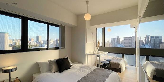 b hotel Neko Yard 広島（広島県 アパートメント） / 1