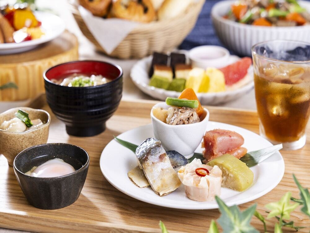 朝食ビュッフェ