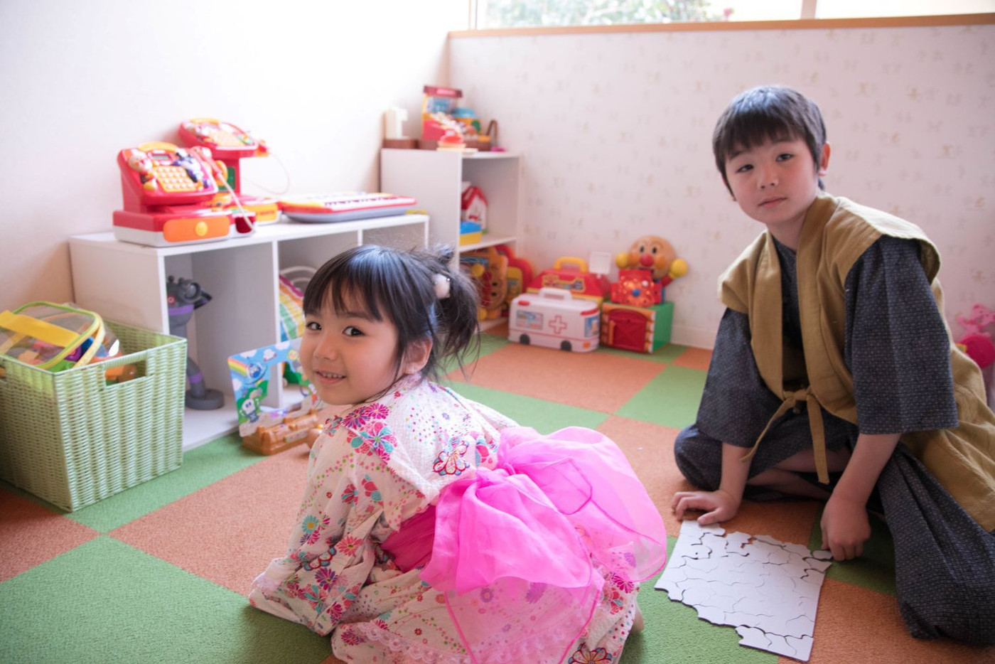 子供用のかわいい色浴衣・甚平がレンタル無料♪子連れファミリー歓迎宿4376937