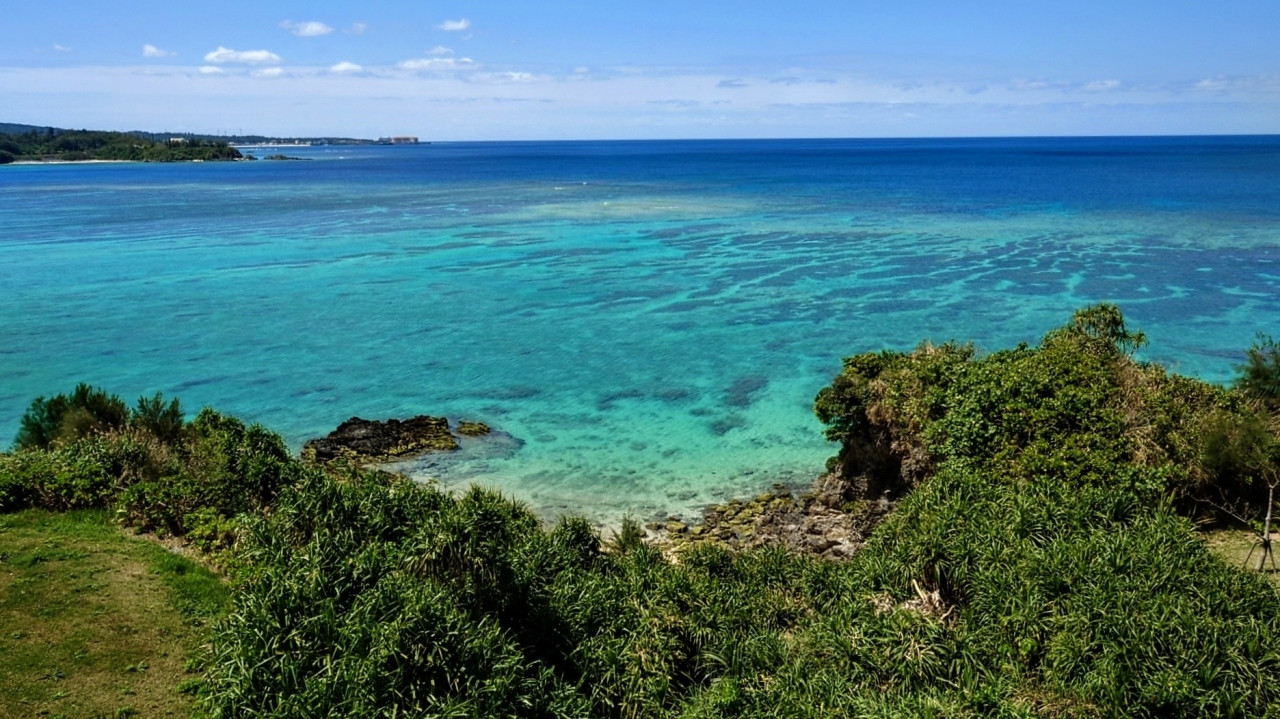 バルコニーからの海の眺め