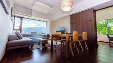 1ベッドルームDX リビング / 12