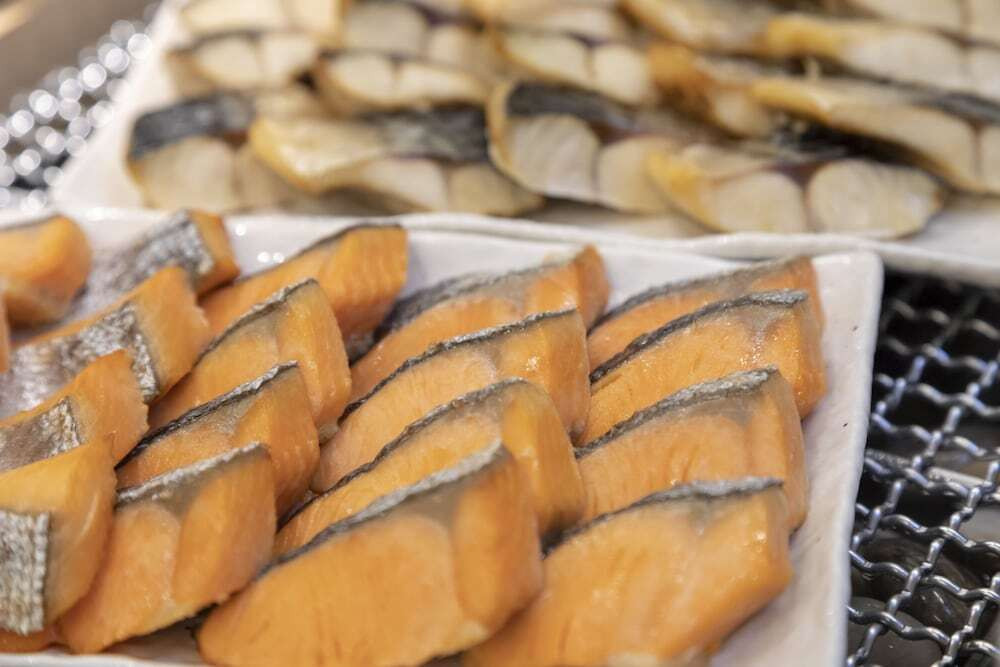 朝食ビュッフェ