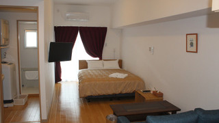 ベーシック スタジオ ダブルベッド 1 台