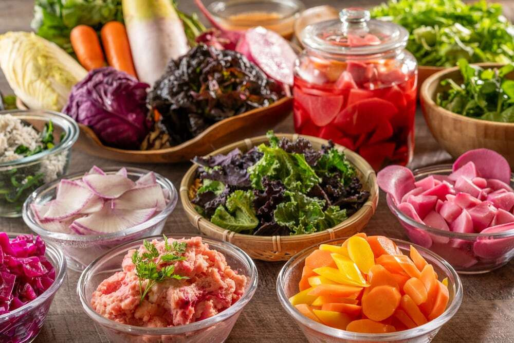 朝食ビュッフェ