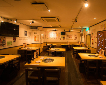 「牛恋 神田店」内観 676833 大型テレビでスポーツ観戦も出来る＾＾