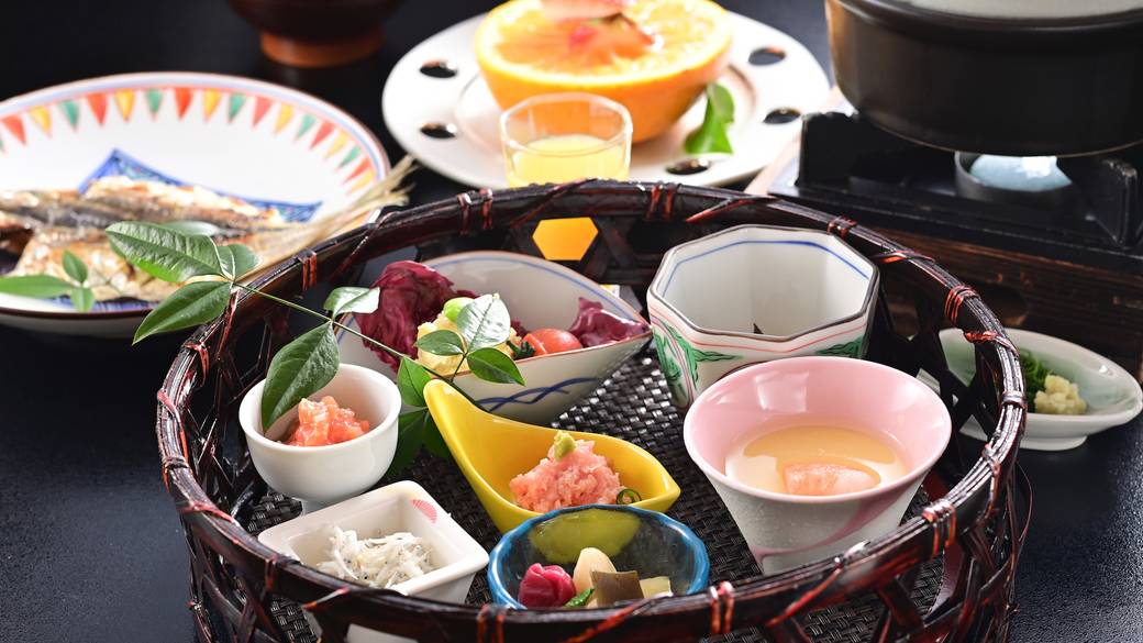 個室でいただく
優しい和朝食 / 2