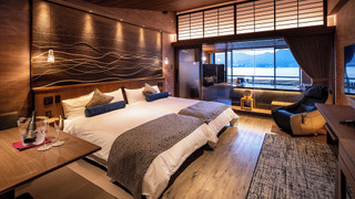 プレミアム ツインルーム 専用バスルーム オーシャンビュー