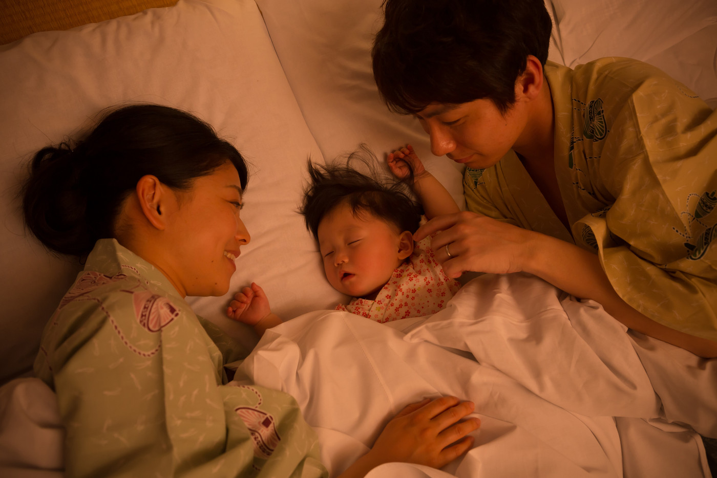 Hot spring trip　8 months old