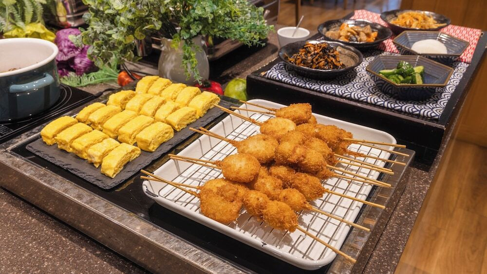 朝食ビュッフェ