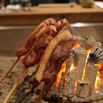 「柳家」料理 1195135 鹿のロース肉