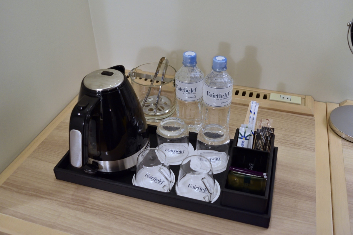 お水なども用意