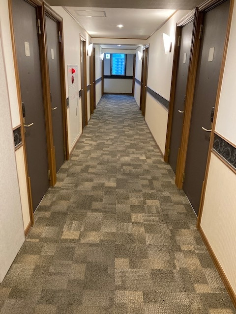 廊下はこんな感じです。