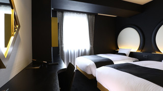 【喫煙】ツインルーム/ベッド幅120cm×2台/2名まで/19㎡