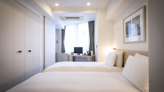 スイート ルーム シングルベッド2台 禁煙(3名利用の場合、エキストラベッド付)