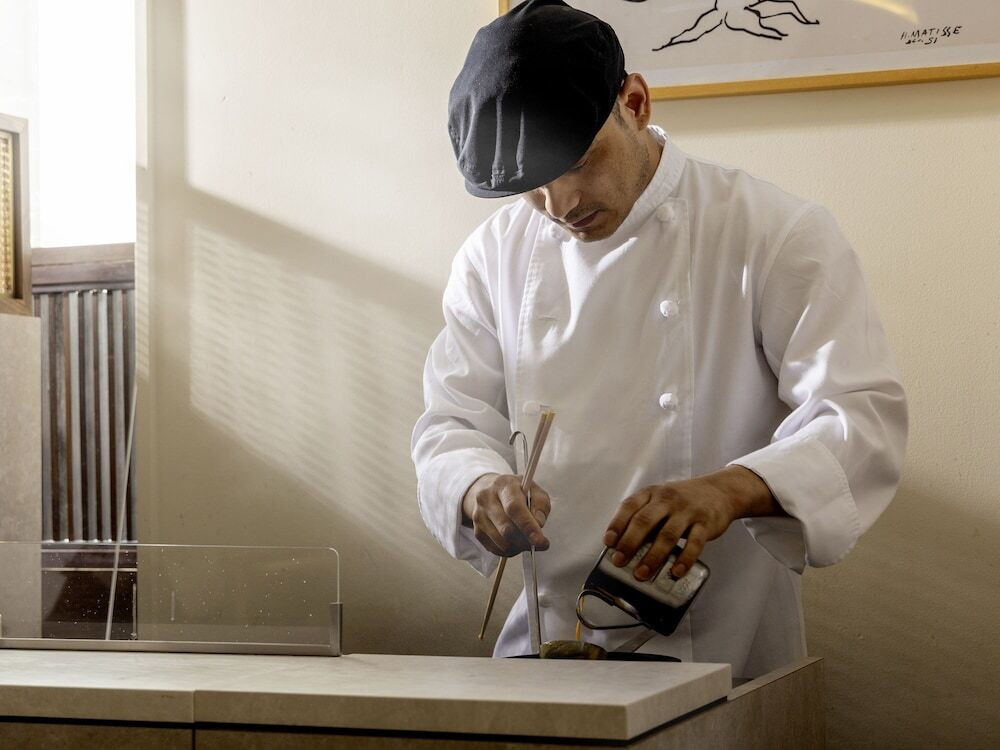 朝食ビュッフェ