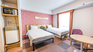 スーペリアツインルーム 電子レンジ＆洗濯機付き