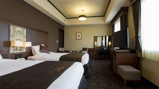 デラックス ツインルーム 禁煙 （30〜31階　高層階　夜景確約）