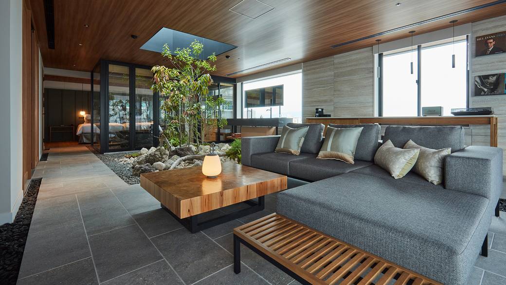 80㎡の「テラススイート」 / 1