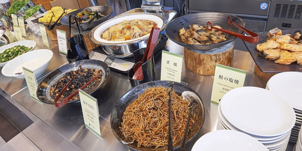 朝食ビュッフェ