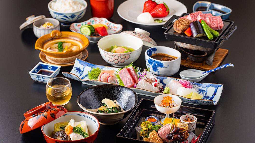 メインが選べる夕食
部屋食で家族水入らず / 1