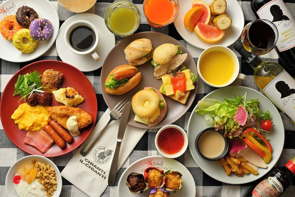 朝食ビュッフェ