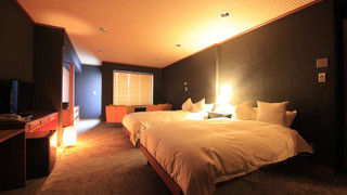 スーペリア ツインルーム ベッド (複数台) 専用バスルーム マウンテンビュー