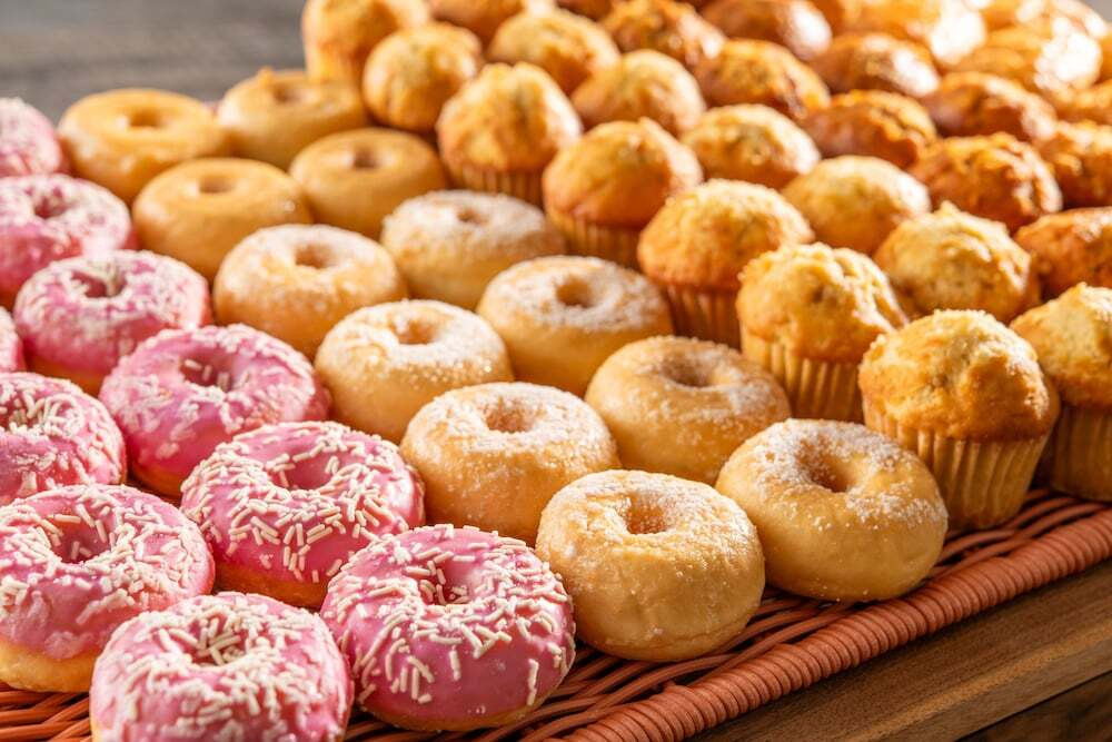 朝食ビュッフェ